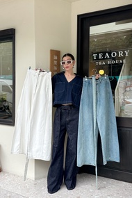 House of Everyday Wear | #9312 Baggy Jeans  กางเกงยีนส์ทรง baggy มีเข็มขัด