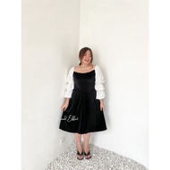 Sabrina Irise Women's Dress ALEXIS Korean A Line Bodycon Maxi Casual Christmas Party Style Korean Dr