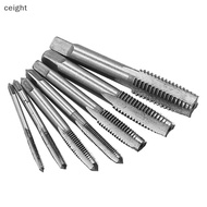 [ceight] 7pcs Male Thread Tap Set Metal Meters Drill Bit M3 M4 M5 M6 M8 M10 M12 Metric Impact Thread