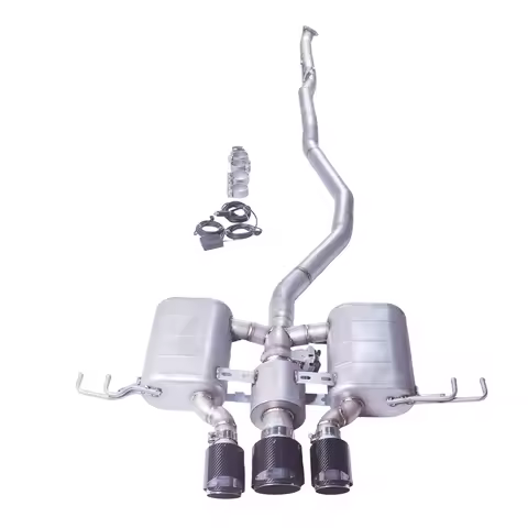 GFC Catback Exhaust Muffler for Honda Civic Type R FK8 2.0L with Electric Valve Exhaust System Made