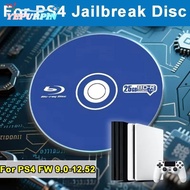 NOWNICE BD-JB Disc, Play Backup Games No PC Needed All-in-One Jailbreak Disc, Game Console Accessori