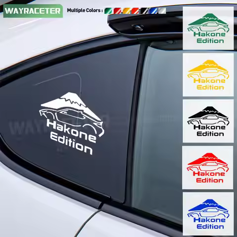 1 Pc Hakone Edition Graphics Reflective Vinyl Decal Window Car Body Sticker For Toyota 86 GR86 GT86 
