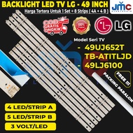 led Backlight Tv LG 49uj652t-TB-ATITLJD 49lj6100 49uj652 9k