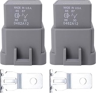 HiSport 12177235 12VDC 1 Form A Quick Connect 50A 4Pin SPST Automotive Power Flasher Relay 898H-1CH-