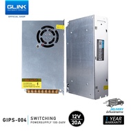 GIPS004 GLINK 12V20A Switching Power Supply สวิตชิ่งเพาเวอร์ซัพพลาย 20A FULL (รังผึ้ง)