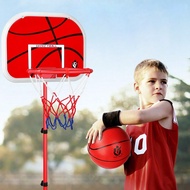 1.7m Tire Basketball Hoop Set For Kids, Indoor Outdoor Home Use Basketball Frame With 2 Balls, Gift 