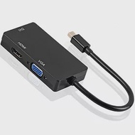 Mini DP 三合一轉換器 轉DVI/HDMI/VGA