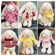 ((no doll) jellycat 31cm bunny Rabbit Sweater Clothes Cute Shy Bonnie Rabbit Dress Up Clothes Replac