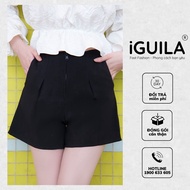 Super high-waisted women'sShorts, super pretty high-waisted front-zip women's shorts, Korean style, 