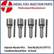 4PCS Fuel Injector Common Rail Nozzle DLLA157P715 093400-7150 Fits for Mitsubishi Fuso Canter 4M41 4