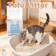 Premium Tofu Litter 6L Cat Tofu Coffee Cat Litter Pasir Kucing Tofu Jozy Cat Litter Bedding Pasir To