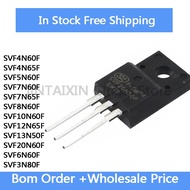 5PCS SVF4N60F SVF4N65F SVF5N60F SVF7N60F SVF7N65F SVF8N60F SVF10N60F SVF12N65F SVF13N50F SVF20N60F S