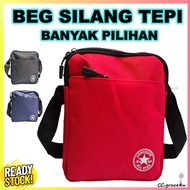 Beg Silang Lelaki Beg Lelaki  Soft Nylon Bag Man Sling Bag Fashion Sport CrossBody Bag Travel Beg Ma