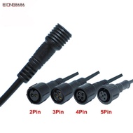 EIONG8686FT Male to Female Led Connector, IP67 20CM 2Pin 3Pin 4Pin Jack,  Communication 2Pin 3Pin 4P