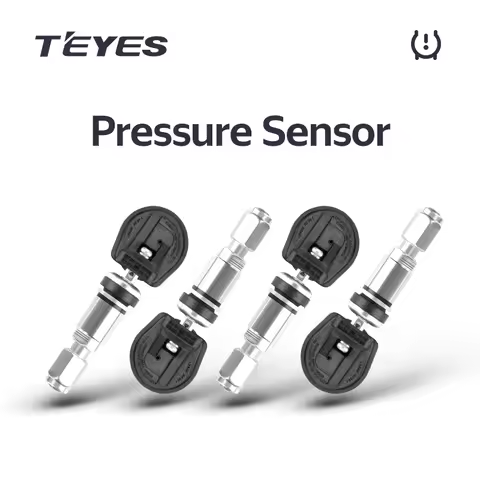 TPMS Car Auto Wireless Tire Pressure Monitoring System Only for TEYES Devices Built-in Battery
