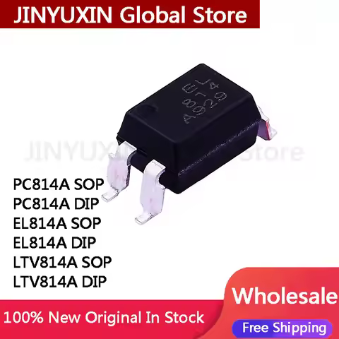 50pcs New Original PC814A PC814 EL814A EL814 LTV814A LTV814 B-C-D Imported Chip SOP Direct Insert DI