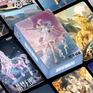 和平精英周边55张LOMO卡不重复盒装高清镭射收藏拍立得手游3.17Peace Elite Merchandise: 55 Non-repeating LOMO Cards in a Box, Hig