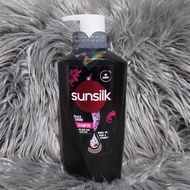 BLACK SHINE SUNSILK SHAMPOO WITH HENNA,OIL,PEARL, & VIT.E (625ML) BB: DEC 4/2024