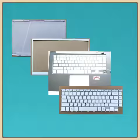 New Top Laptop Screen Back/Bezel/Palmrest/Bottom Case/Keyboard/Cover For Samsung NP900X5N NP901X5N N