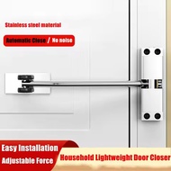 Door Closer Automatic Adjustable Closers Hydraulic Auto Close Door Penutup Pintu Automatik