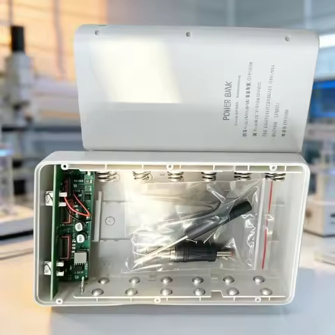 91AA Adjustable DC9V/12V Powerbank Case Not Required Soldering For 12pcs 18650 Battery Box DIY Proje