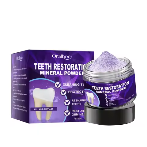 Teeth Whitening Powder Dental Stain Calculus Removal Prevent Caries Oral Hygiene Cleaning Fresh Brea