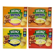 HEINZ Farley's Biscuit 120G | Biskuit Mpasi Bayi | Snack Mpasi 6 bulan rendah Gula