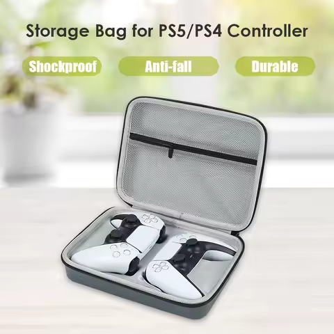 EVA Carrying Case for Sony PS4 PS5 DualSense DualShock Hard Shell waterproof and dustproof Shockproo