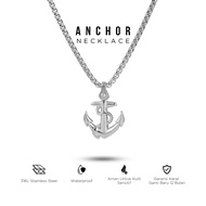 PROJECT NINETYSEVEN - ANCHOR Necklace - Men's and Women's Pendant Necklace Rust-Resistantjangkar