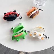 For Sony WF-1000XM4 WF-1000XM5 Case 3D Cartoon Kirby Frog Bulldog Silicone Wireless Earbud Shockproof Protective Cover