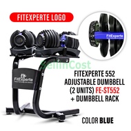 SellinCost FEXPERT SelectTech 2 to 24KG 3in1 One Second Change 552 Automatic Adjustable Dumbbell 18k