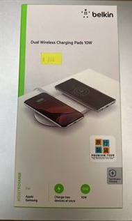 Belkin Dual Wireless Charging Pads 10W