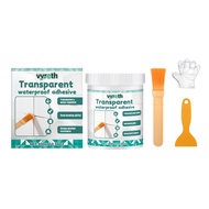 vyreth Transparent Waterproof Adhesive 300g Kit, Clear Waterproof Sealant with Tools, Invisible Wate