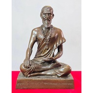 Amulet Of Grandfather Dr. Chiwakomapaj Size 5 Inches (Front With Ancient Khmer Language Characters) 