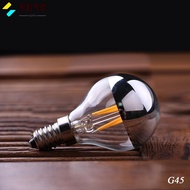 SUYO LED Light Bulb, semi-plated Warm White Crystal Light Bulb, 2023 Candle E12/E14/E26/E27 4W Light
