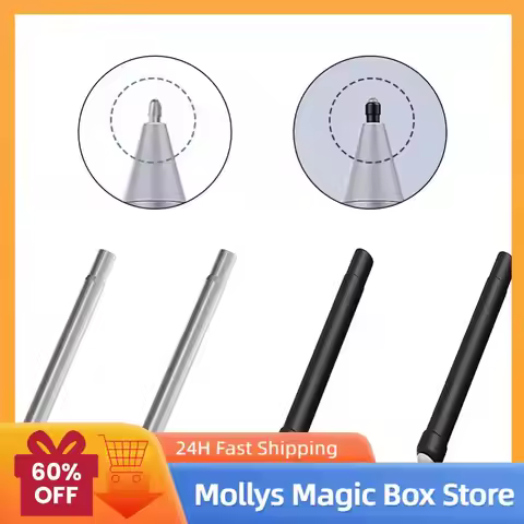 Metal HB Pen Tips with Clip Replacement Pen Nibs Kit High Sensitivity Refill Pen Nibs for Microsoft 