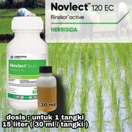 novlect 120 EC / novlek / racun rumput padi / herbisida rumput padi