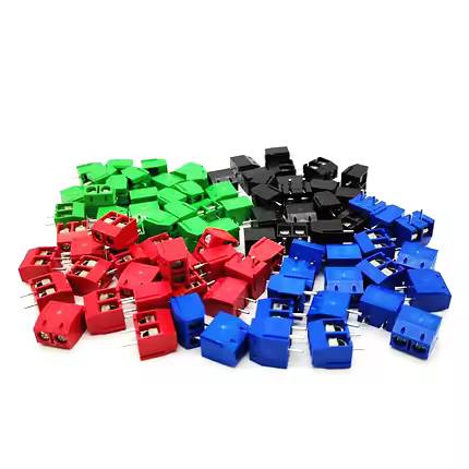 20PCS KF301 2P 3P screw 5.0mm Pitch terminal block Straight Pin 2 Pin 3 Pin pcb terminal block Conne