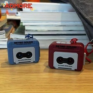 ADMORE Music Key Chain Holder, Music Box Pendant Keychain Musical Instrument Toy Key Storage Holder,