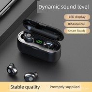 bluetooth earphone wireless earphone F9 Touch Bluetooth Headset F9 High Warehouse TWS Power Display 