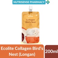 Ecolite Collagen Bird's Nest Drink plus Longan 200ml