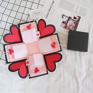 Sweet Home 禮物盒卡片－星空花園 - 手工卡片/爆炸盒子/情人節