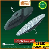 350W Ultra Thin Light Rechargeable LED Light Bulb (72LED)