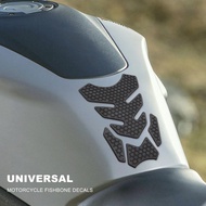 Universal Motorcycle Fish Bone Sticker Gas Fuel Tank Protector Pad Cover Decal  FOR FZ6 FZ6N Tank FZ