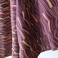 日本製和風印紫色古著羽織和服外套