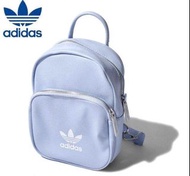 adidas Mini Classic Mini Backpack 藍色 後背包 三葉草