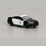 596 1: 64 Ford Victoria Crown CV American New York Police Car Alloy Car Model