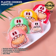 [1 PCS] Plastik Cookies Monster | Plastik kue |  Kemasan Kue Biskuit