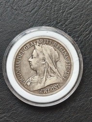 1893年維多利亞女王一克朗銀幣