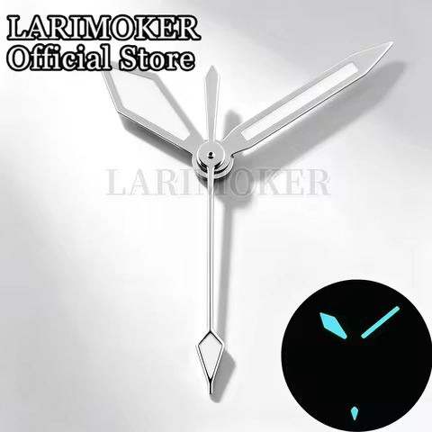 Modified NH35 Retro Watches Pointers For NH34 NH35 NH36 PT5000 Miyota8215 DG2813 Movement Green/BGW9
